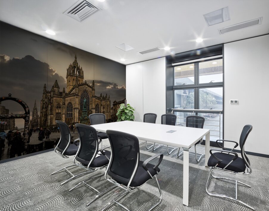 St Giles Cathedral High Kirk of Edinburgh Scotland UK Wall Printing