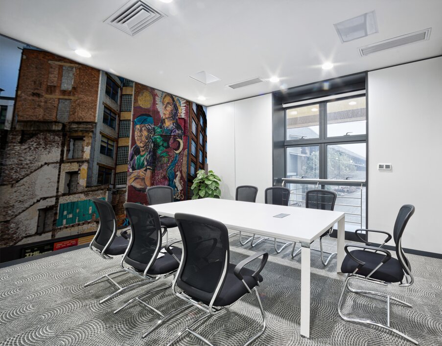 Bow Down Honour the Roots Mural Glasgow Scotland UK Wall Printing