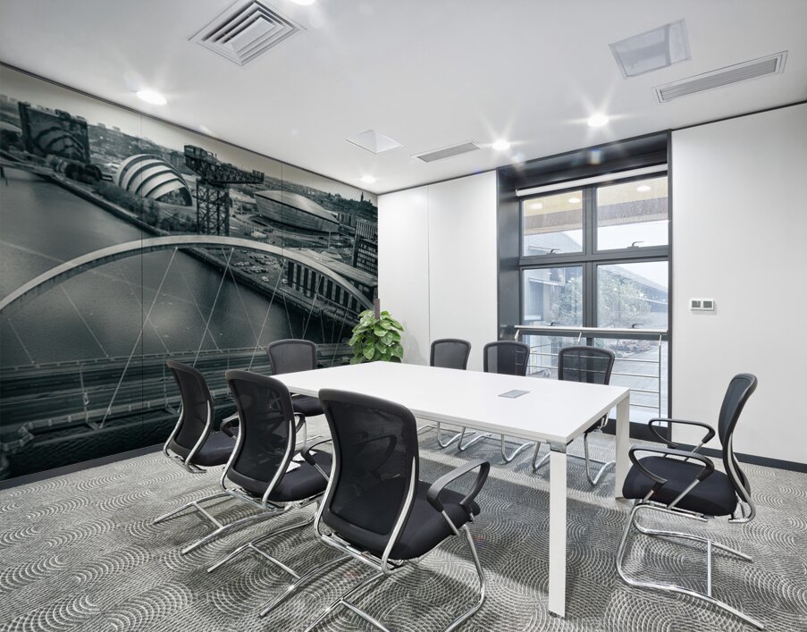 Squinty Bridge Glasgow Scotland UK Wall Printing