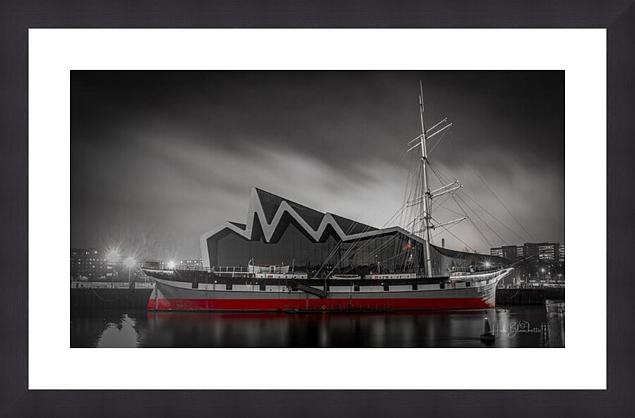 The Tall Ship Glenlee Glasgow Scotland UK Picture Frame Printing
