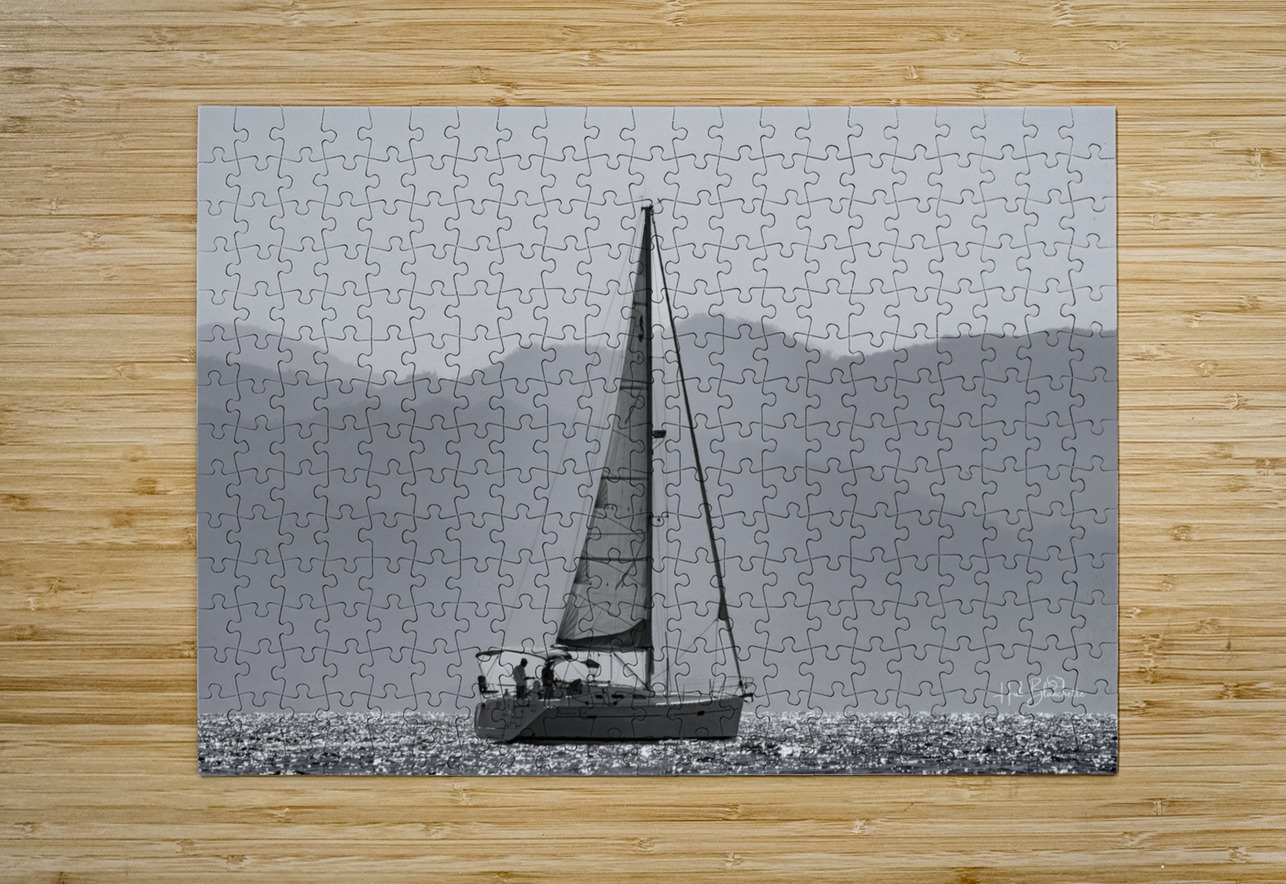 Sailing Puerto Vallarta Mexico Hub Blanchette Puzzle printing
