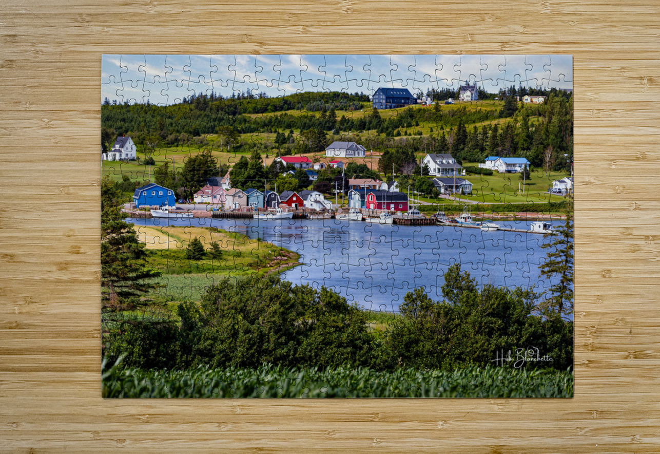 French River PEI Canada Hub Blanchette Puzzle printing