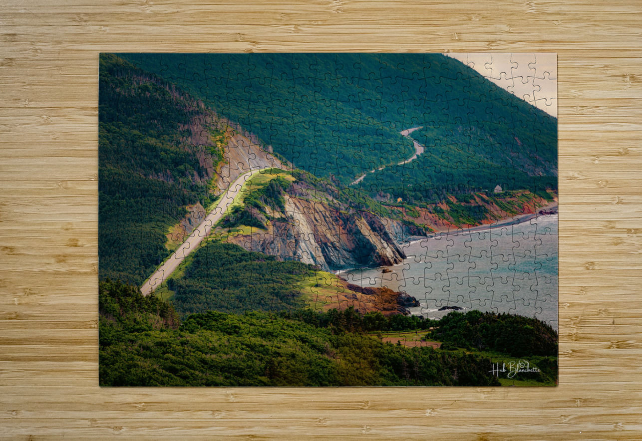 Cabot Trail Cape Breton Nova Scotia Canada Hub Blanchette Puzzle printing