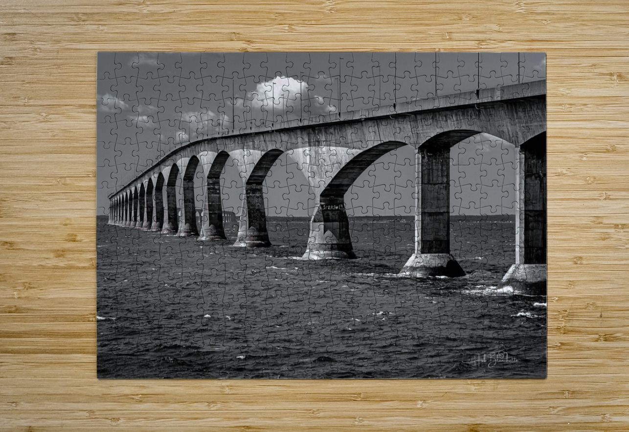 Confederation Bridge PEI Canada Hub Blanchette Puzzle printing