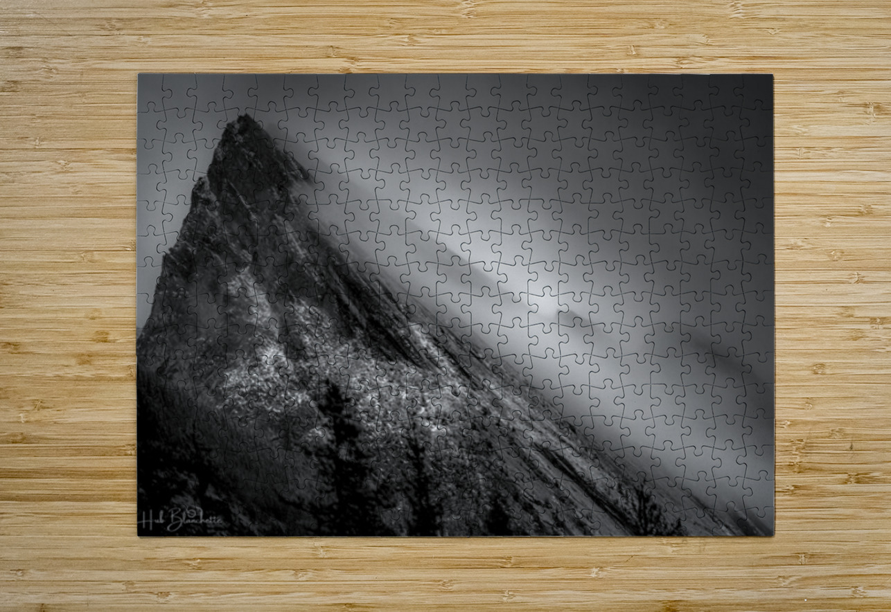 Rolling Fog in Rockies Alberta Canada Hub Blanchette Puzzle printing