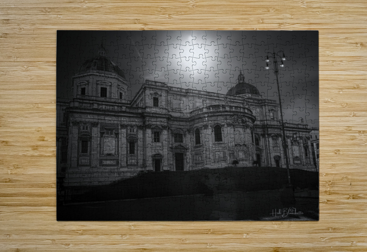 Papal Basilica of Saint Mary Major Rome Italy Hub Blanchette Puzzle printing