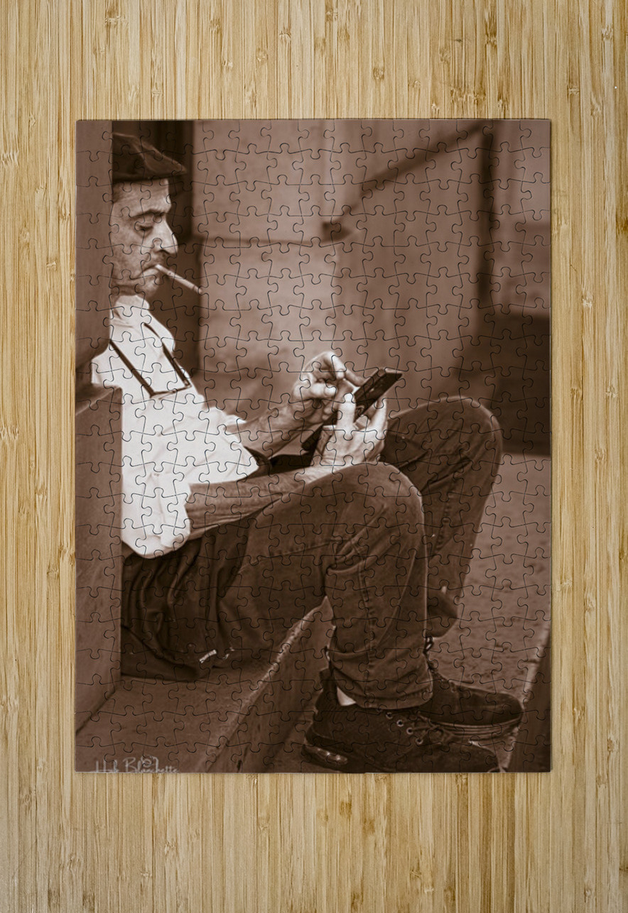 Coffee Break Rome Italy Hub Blanchette Puzzle printing