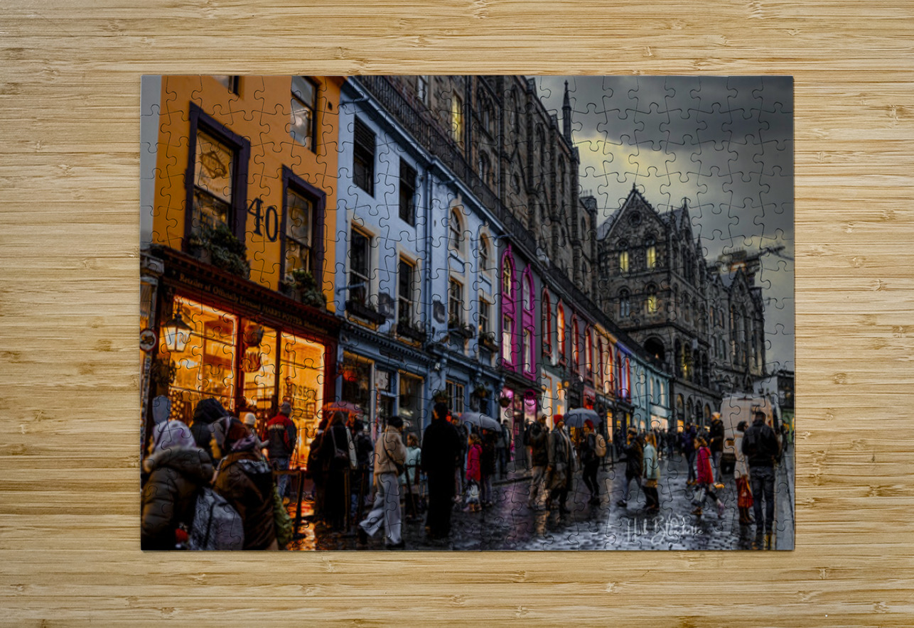 Victoria Street Edinburgh’s Old Town Scotland UK Hub Blanchette Puzzle printing