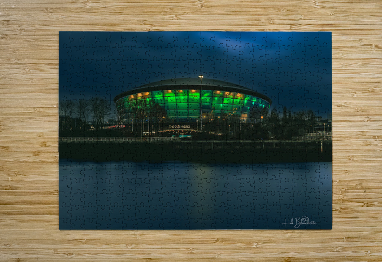 OVO Hydro Scotlands largest entertainment venue Glasgow Hub Blanchette Puzzle printing
