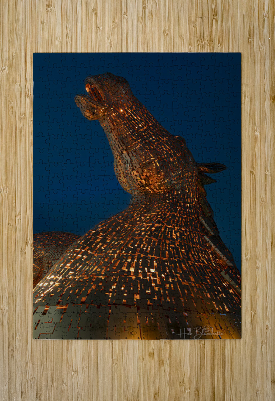 THE KELPIES FALKIRK SCOTLAND Hub Blanchette Puzzle printing