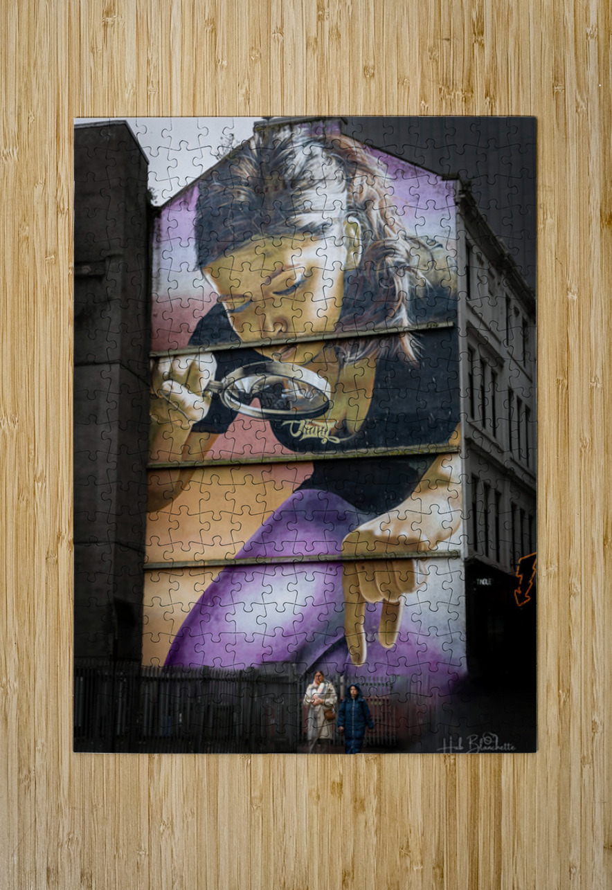 Honey I Shrunk the Kids Mural Glasgow Scotland UK Hub Blanchette Puzzle printing