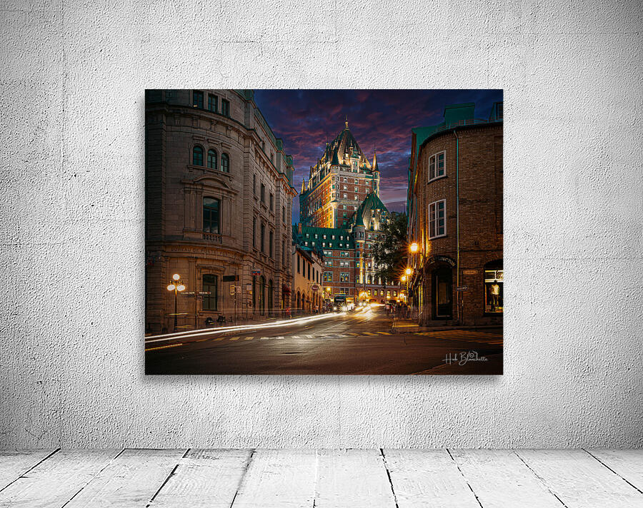 Chateau Frontenac Old Quebec City Canada Wall Preview