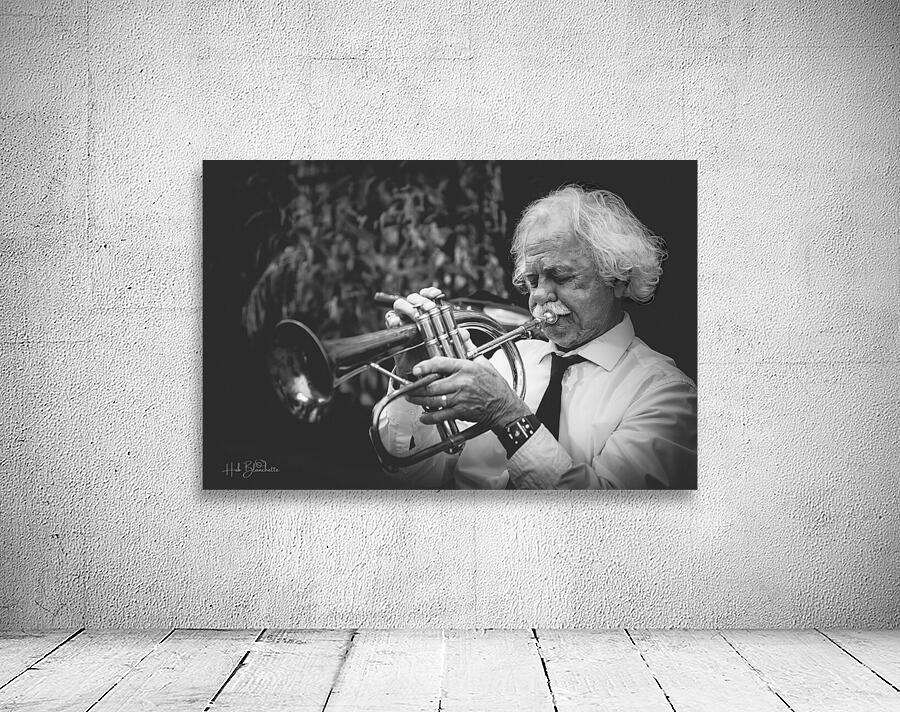 Street Musician Claude Berger Old Quebec City Canada Wall Preview
