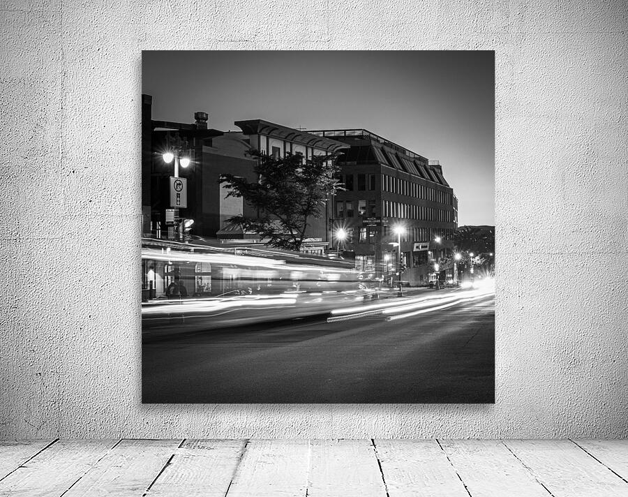 Bus Stop In Old Quebec City Canada Wall Preview