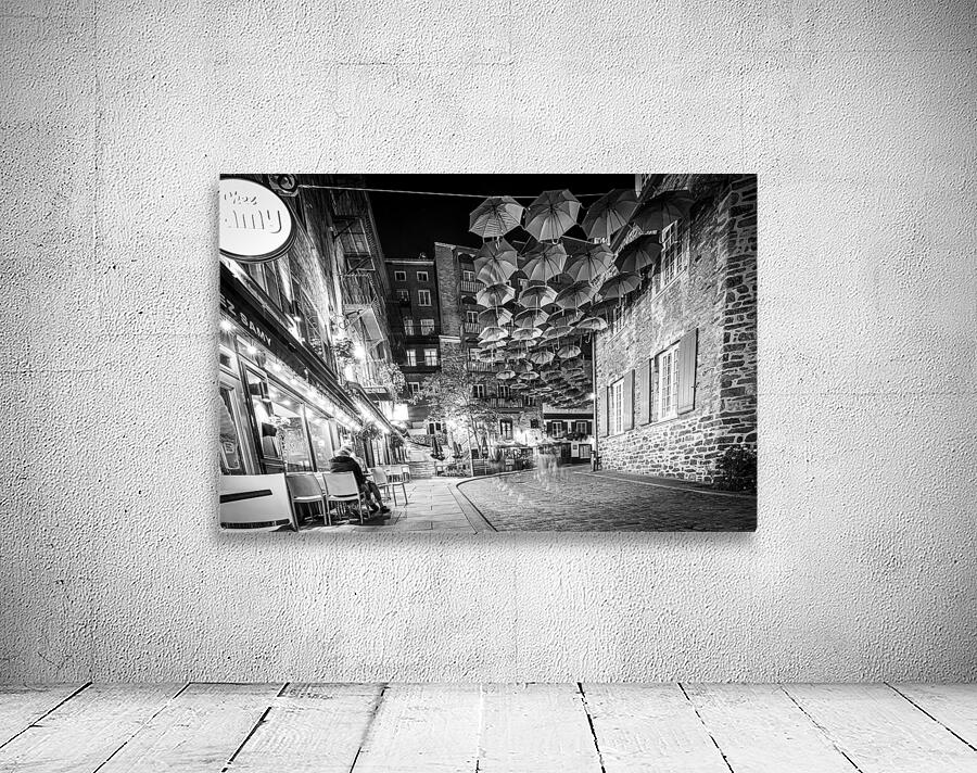 Umbrella Alley Rue Du Cul-Du Sac Old Quebec Canada Wall Preview