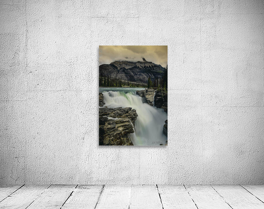 Athabasca Falls Jasper National Park Canada Wall Preview
