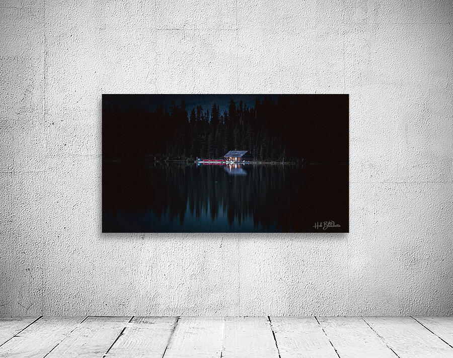 The Little Shack In Lake Louise Alberta Canada Wall Preview