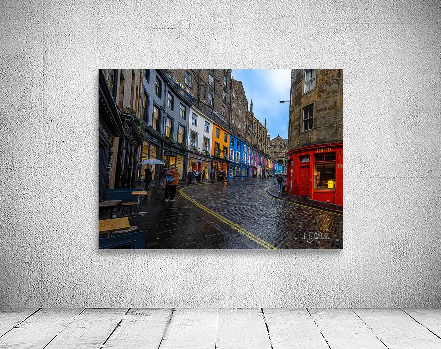 Victoria Street in Edinburgh Scotland UK Wall Preview