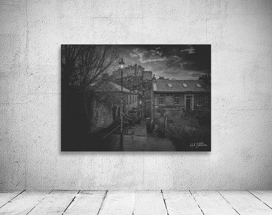 EDINBURGH CASTLE VENNEL STEPS EDINBURGH SCOTLAND UK Wall Preview