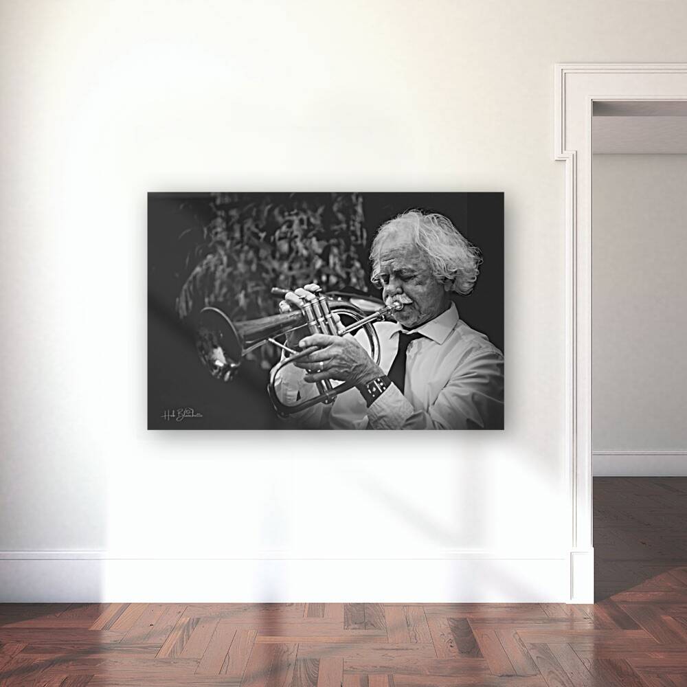 Street Musician Claude Berger Old Quebec City Canada Reproduction