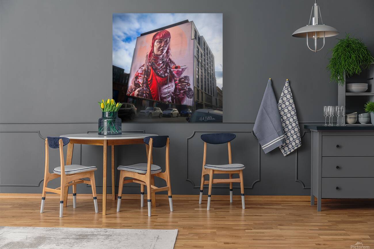 The Lost Giant Mural Glasgow Scotland UK Reproduction