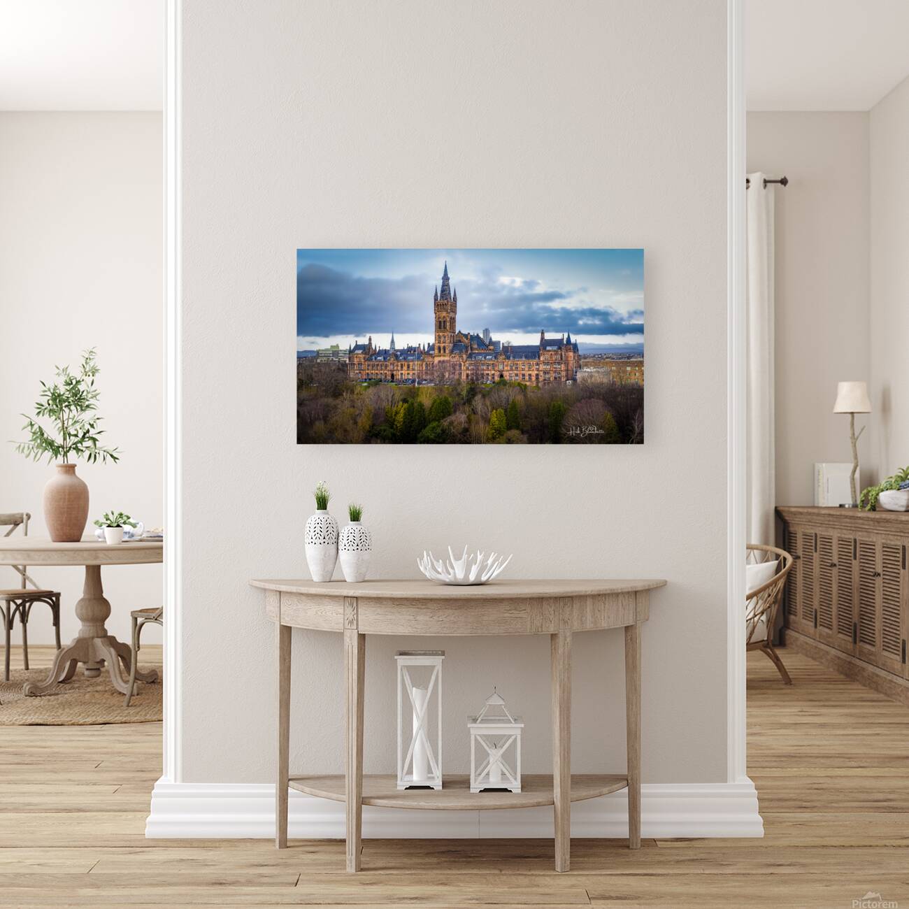 Gilbert Scott Building University of Glasgow Scotland UK  Reproduction